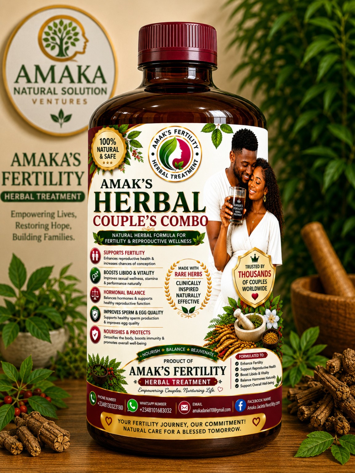 Amak’s Couple’s Combo — 1,000 ml